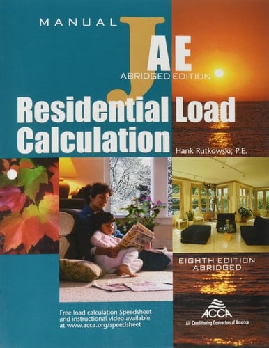 Residential Load Calculation Manual J