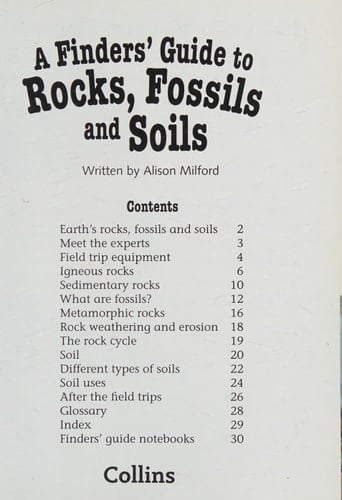 Collins Big Cat – A Finders' Guide to Rock and Soil: Band 13/Topaz