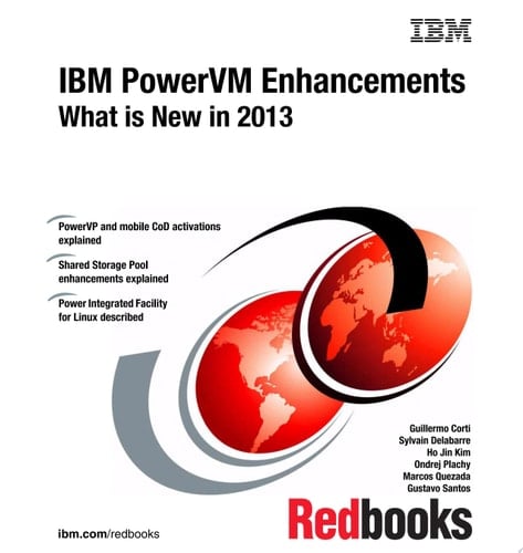 IBM PowerVM Enhancements What is New in 2013