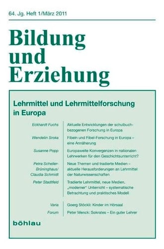 Lehrmittel und Lehrmittelforschung in Europa