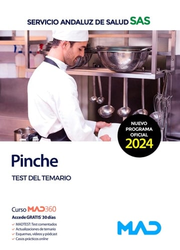Pinche del Servicio Andaluz de Salud. Test del temario
