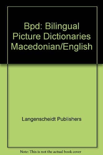 Picture Dictionary Macedonian