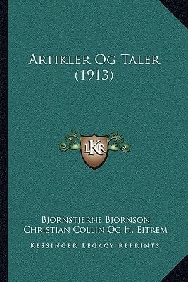 Artikler Og Taler (1913)
