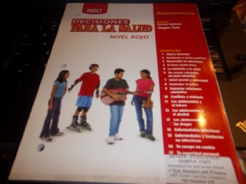 Decisions for Health 2004 Assessments