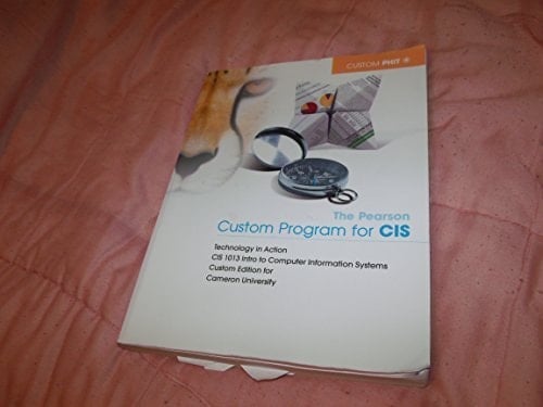 The Pearson Custom Program for CIS Cameron University