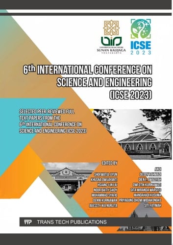 6th International Conference on Science and Engineering (ICSE)