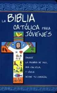 La biblia católica para jóvenes ed. azul., lujo, polipiel con estuche