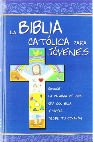La biblia católica para jóvenes ed. azul, cartoné