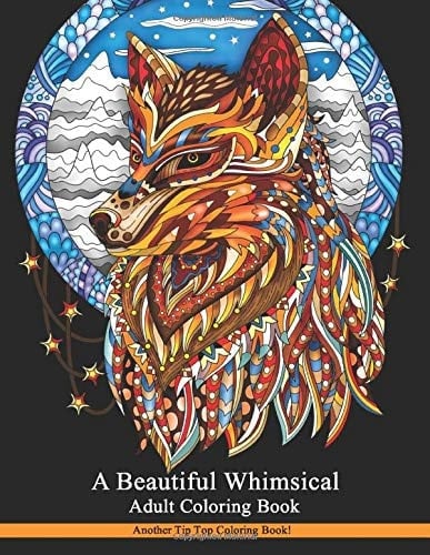 A Beautiful Whimsical Adult Coloring Book