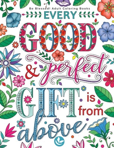 Be Blessed! Adult Coloring Books