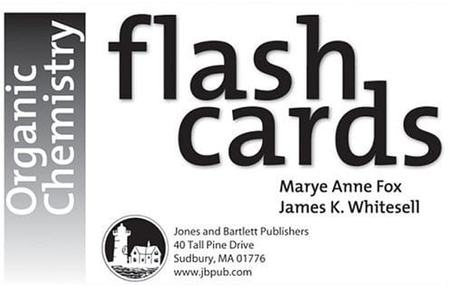 Organic Chemistry Flash Cards