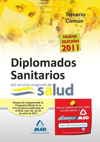 Diplomados sanitarios del servicio aragonés de salud. Temario común