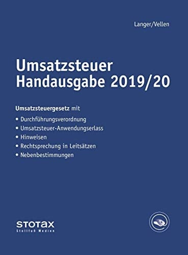 Umsatzsteuer Handausgabe 2019/20