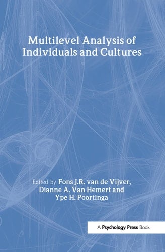 Multilevel Analysis of Individuals and Cultures