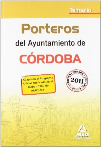 Porteros del ayuntamiento de córdoba. Temario
