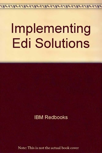 Implementing EDI Solutions