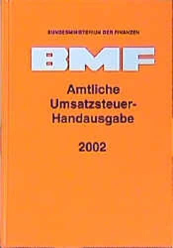 Amtliche Umsatzsteuer-Handausgabe 2002.