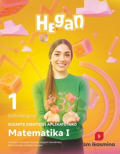 Matematika I, gizarte zientziei aplikatutako, 1 batxilergoa, Hegan