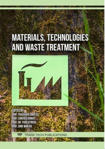 Materials, Technologies and Waste Treatment