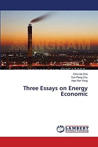 Three Essays on Energy Economic