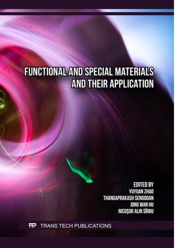 Functional and Special Materials and their Application