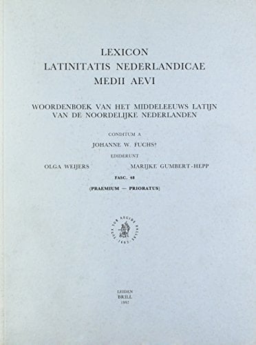 Lexicon Latinitatis Nederlandicae Medii Aevi