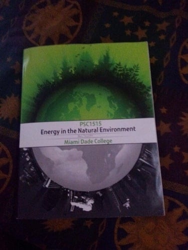 Energy in the Natural Environment