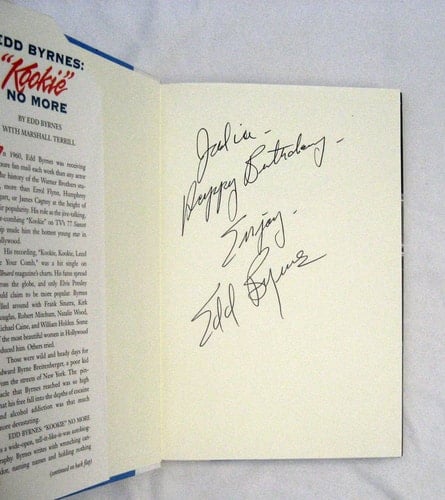 Edd Byrnes "Kookie" No More