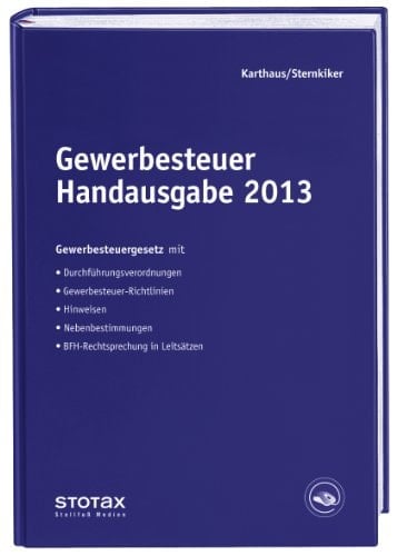 Gewerbesteuer Handausgabe 2013