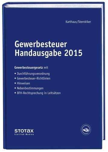 Gewerbesteuer Handausgabe 2015