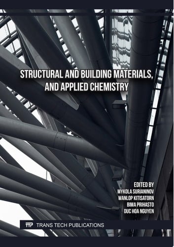 Structural and Building Materials, and Applied Chemistry