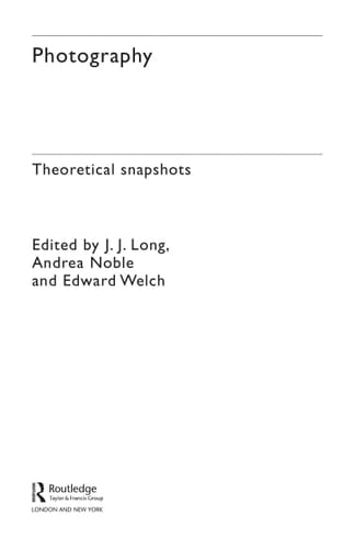 Photography Theoretical Snapshots