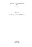 Altathiopisch : Grammatik des Ge'ez mit Ubungstexten und Glossar