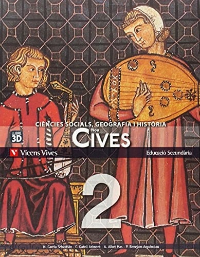 Nou cives 2, Educació Secundària ciències socials, geografia i història : Llibre 3D