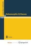 Holomorphic Q Classes