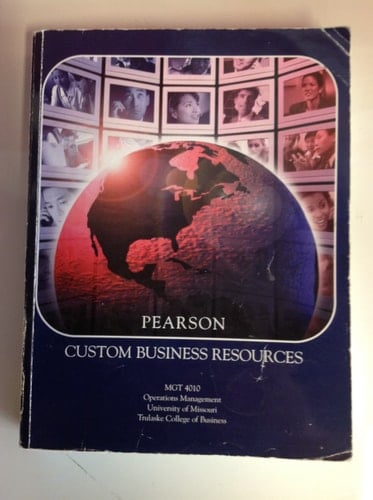 PEARSON CUSTOM BUSINESS RESOUR