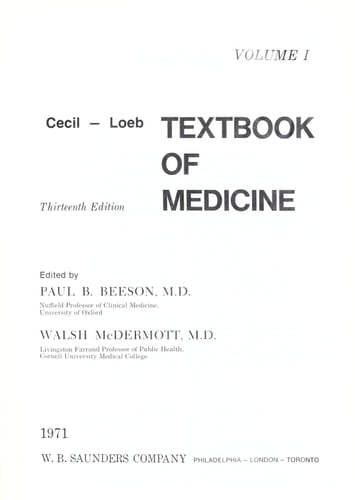 Textbook of Medicine