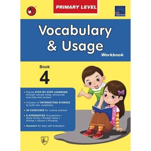 SAP Vocabulary & Usage Primary Level Workbook 4