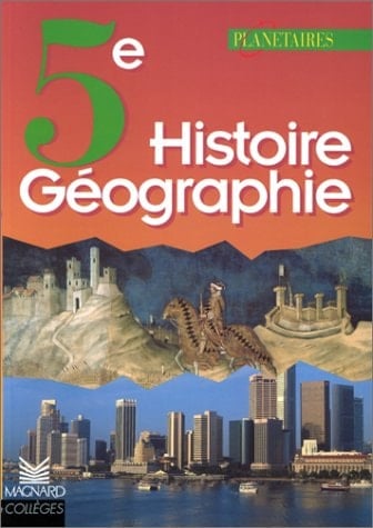 Histoire géographie, 5e