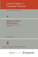 Abstract Software Specifications