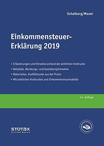 Einkommensteuer-Erklärung 2019