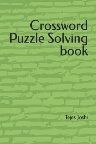 Crossword Puzzle Solving book