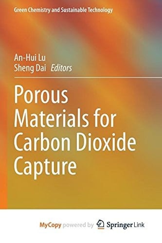 Porous Materials for Carbon Dioxide Capture