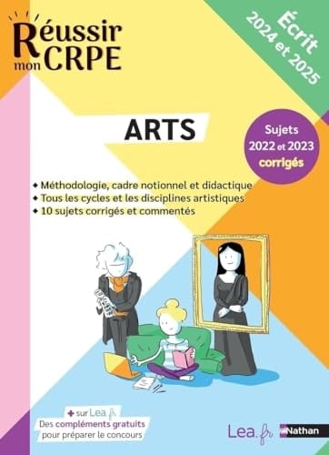 Arts Ecrit 2024 et 2025