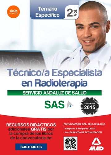 Técnico/a Especialista en Anatomia Patológica del Servicio Andaluz de Salud temario específico