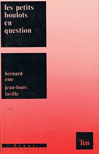 Les petits boulots en question