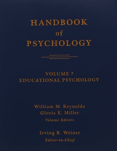 Handbook of Psychology, Educational Psychology