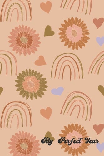 My Perfect Year: A5 Undated Planner | 12 Month Non Dated Weekly Planner to Start Achieving Your Goals Today | Organiser Planner with 52 Weekly ... To-Do List, Habit Tracker & Colouring Areas