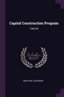 Capital Construction Program 1992-93