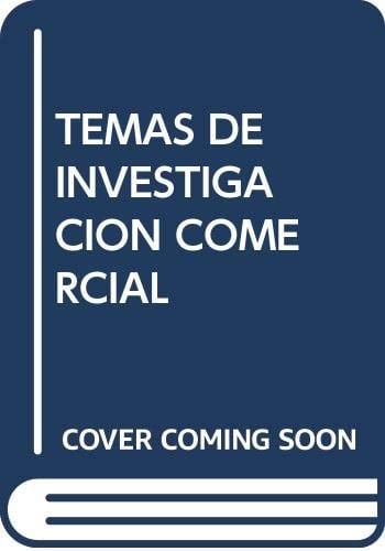 Temas de investigación comercial